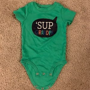 Sup Grandpa onesie